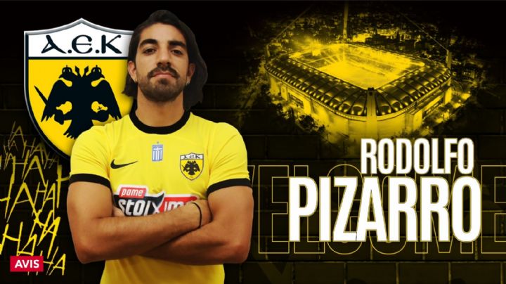 ¡Ya es oficial! Rodolfo Pizarro ANUNCIA su llegada al AEK Atenas