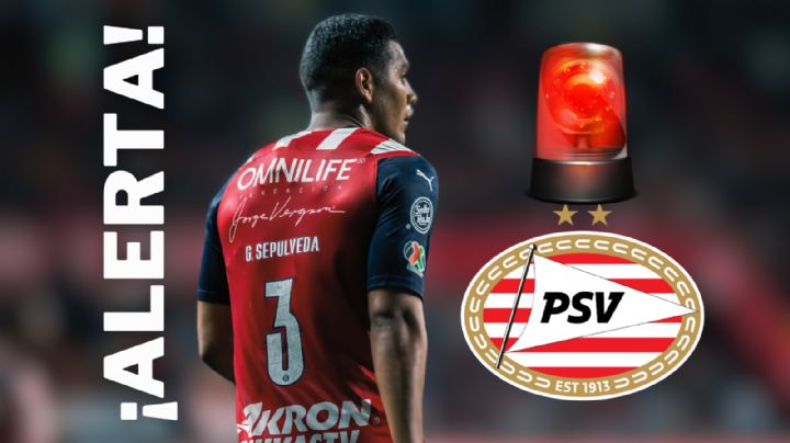 PSV Eindhoven con gran interés de quitarle a Chivas a Gilberto 'Tiba’ Sepúlveda