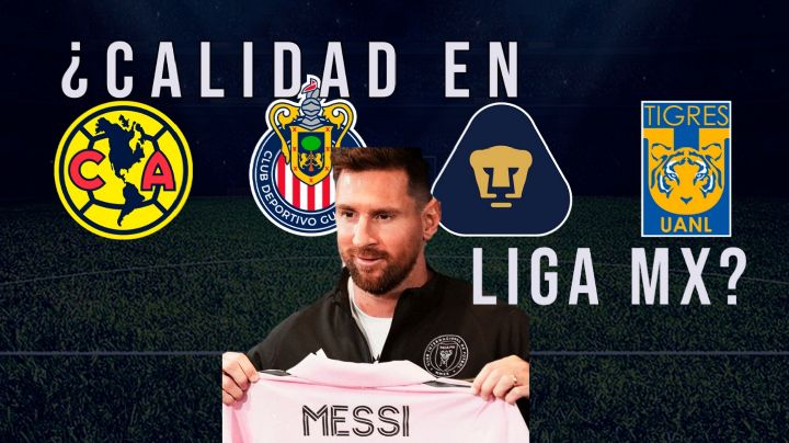 Lionel Messi SE RINDE ante el nivel de los clubes de la Liga MX