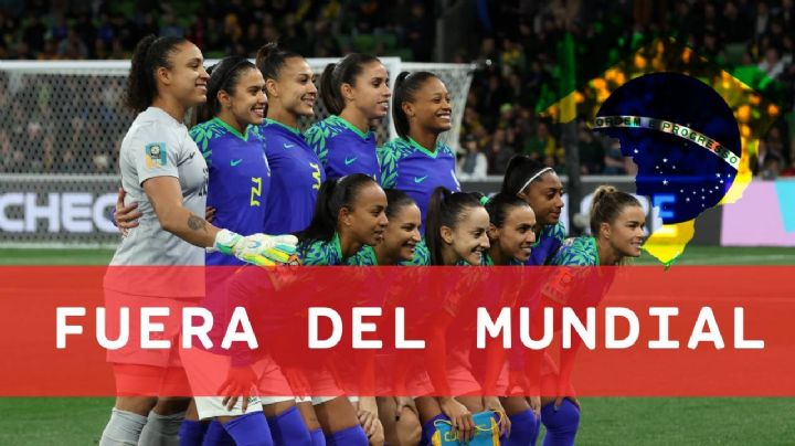 Entre lágrimas, Brasil queda ELIMINADA de la Copa del Mundo Femenina de Australia-Nueva Zelanda 2023
