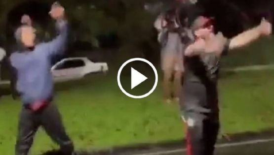 Video: Aficionados del Flamengo PROTESTAN en el cumpleaños de Gabigol por el mal paso del equipo