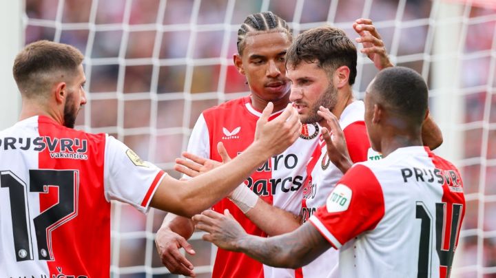 Contundente victoria del Feyenoord ante el Heerenveen con asistencia y gol de Santiago Giménez