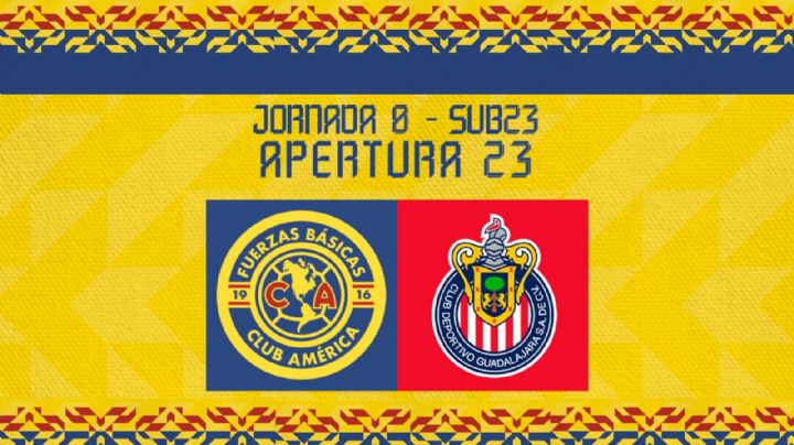 ¡Humillados! Chivas Sub23 GOLEA al Club América en el Clásico Nacional