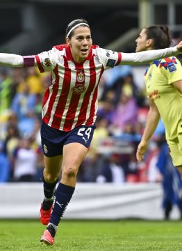 El GOL de Alicia Cervantes en el América vs Chivas Femenil