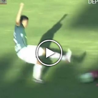 ¡La PEOR tarjeta roja! TERRIBLE ENTRADA de expulsión en el futbol de Honduras