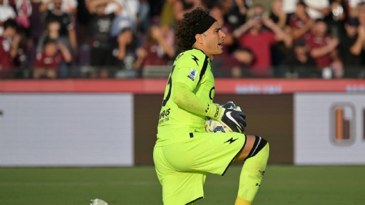 ¿Se come el gol? Guillermo Ochoa recibe EXTRAÑA ANOTACIÓN en el Salernitana vs Torino de la Serie A