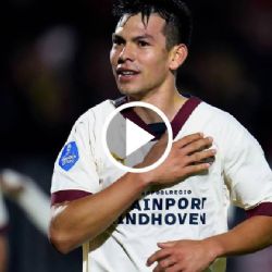 Video: Así fue el PARTIDAZO de Hirving Lozano en la GOLEADA del PSV al Almere City en la Eredivisie
