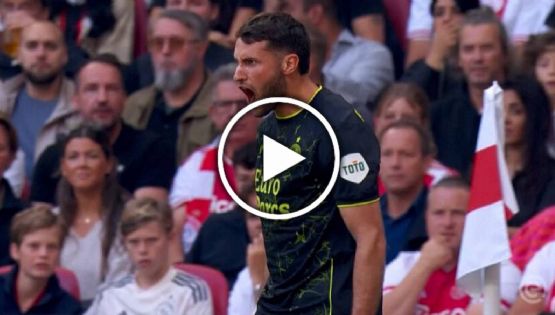 Video: Santiago Giménez anota DOBLETE de GOLAZOS con el Feyenoord en el Clásico de Holanda vs Ajax
