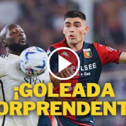 Video: Johan Vásquez es TITULAR en el PARTIDAZO Y GOLEADA del Genoa a la Roma de José Mourinho