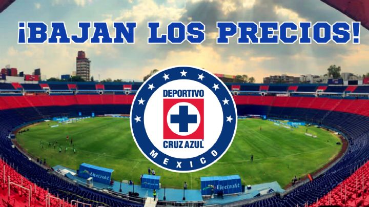 Cruz Azul BAJA SUS PRECIOS para su partido contra el Mazatlán FC