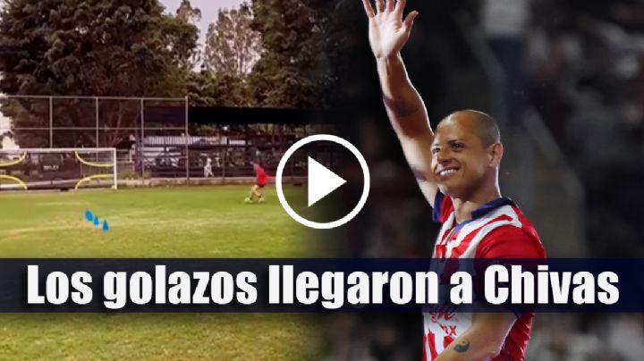 ‘Chicharito’ Hernández deslumbra con GOLAZOS en entrenamiento de Chivas