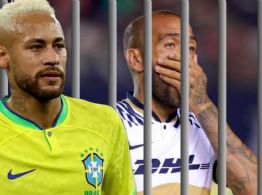 Neymar SORPRENDE AYUDANDO a Dani Alves en prisión