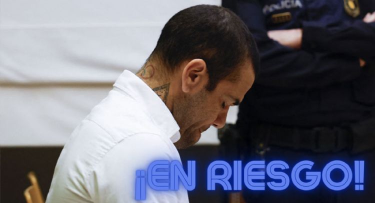 Dani Alves CORRE RIESGO muy grave dentro de la cárcel