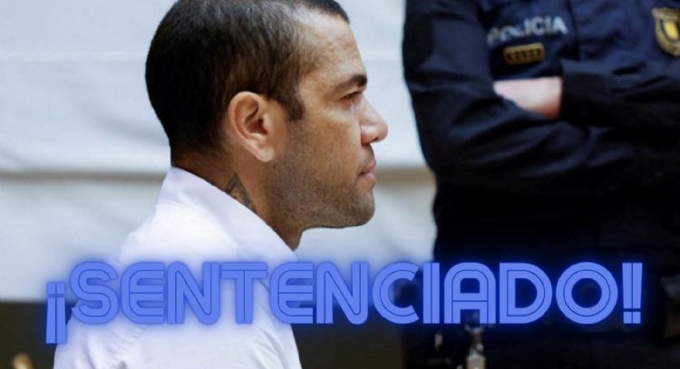 Oficial: la SENTENCIA de años que recibió Dani Alves en Barcelona