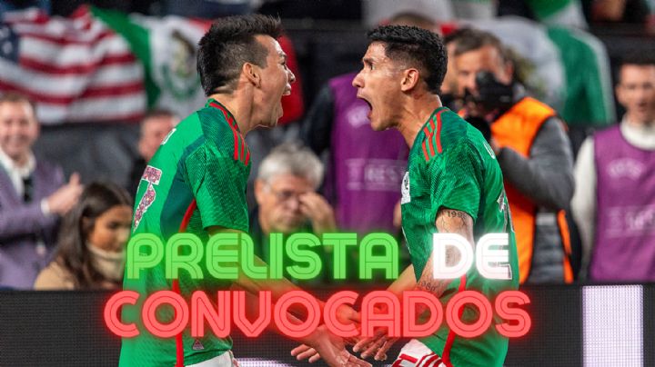 Selección Mexicana comparte PRELISTA para la Nations League con interesantes SORPRESAS