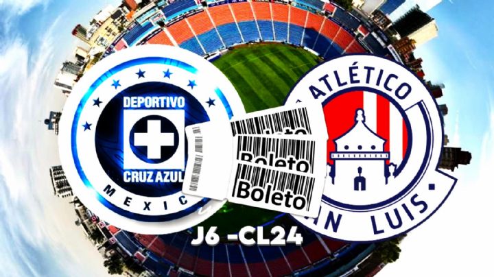 Precios OFICIALES y DÓNDE COMPRAR los boletos para el Cruz Azul vs Atlético San Luis del Clausura 2024