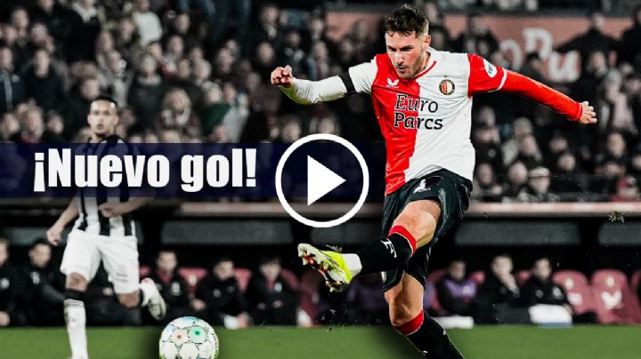 Santi Giménez sigue ENCENDIDO y anota otro GOLAZO con el Feyenoord frente al Heracles