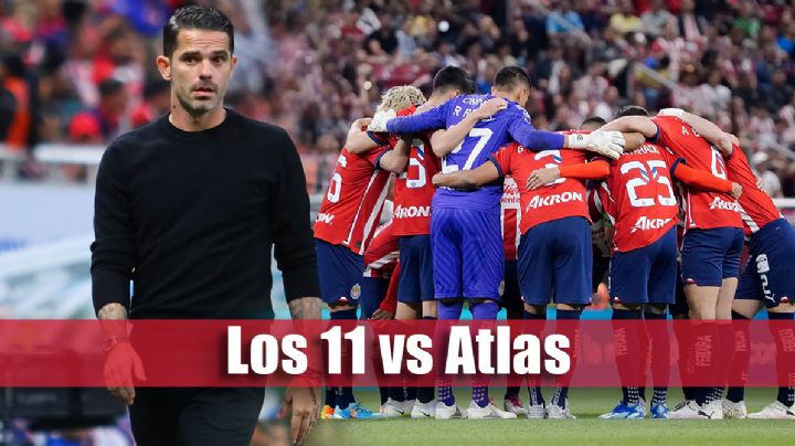 La ALINEACIÓN CONFIRMADA de Chivas vs Atlas en su partido amistoso: Los 11 titulares de Fernando Gago