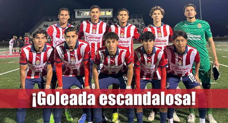 Las Chivas Sub 23 SE LUCIERON con GOLEADA en sus partidos de preparación