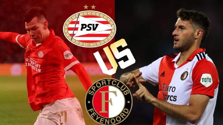 PSV y Feyenoord Rotterdam REPARTEN unidades con Santiago Giménez e Hirving Lozano de TITULARES