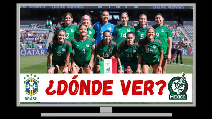 Dónde ver EN VIVO el México vs Brasil de las Semifinales de la Copa Oro W