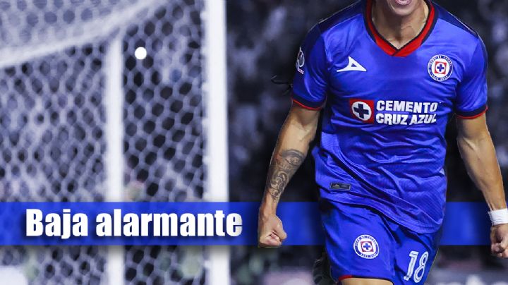 BAJA SENSIBLE en Cruz Azul para su partido contra Santos Laguna