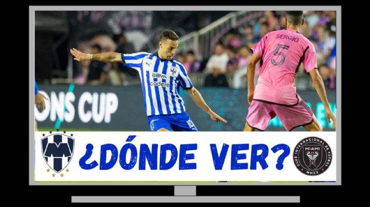 Dónde VER y qué canal transmite en VIVO Rayados vs Inter de Miami por la Concachampions 2024