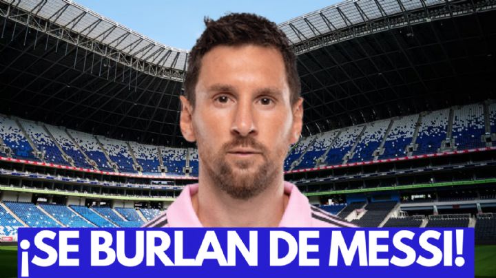 Aficionados de Rayados publican video para BURLARSE de Lionel Messi