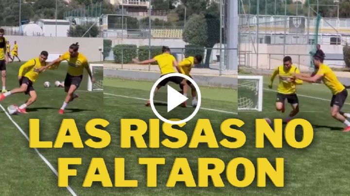 Orbelín Pineda HUMILLA a Rodolfo Pizarro en el entrenamiento del AEK Atenas