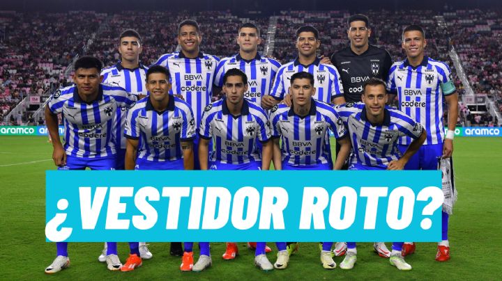 Filtran VESTIDOR ROTO en Rayados de Monterrey a pesar de la victoria ante Inter de Miami