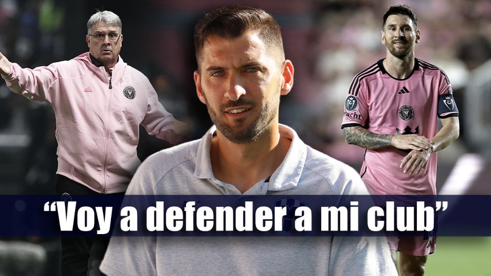 Nicolás Sánchez, Gerardo Martino y Lionel Messi