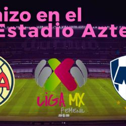 TREMENDA GRANIZADA en el Estadio Azteca previo a la GRAN FINAL del Club América Femenil vs Rayadas