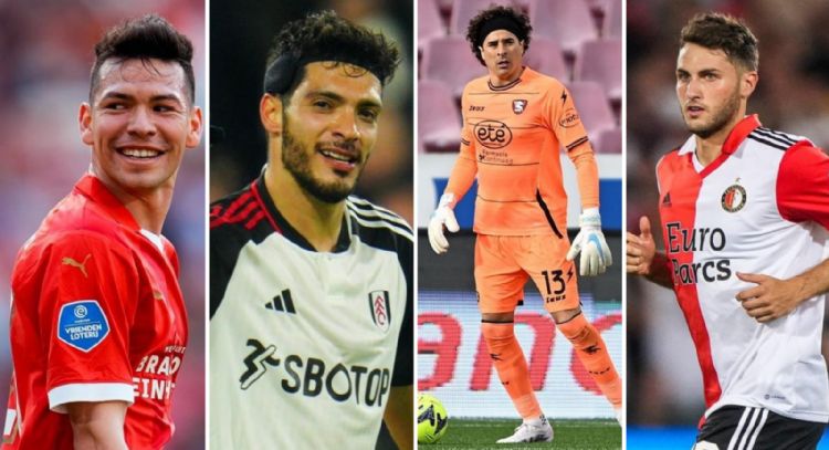 Los futbolistas mexicanos cuyo FUTURO en Europa ESTÁ EN EL AIRE
