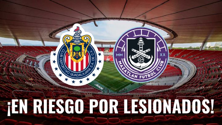Chivas CON RIESGO de PERDER a 2 JUGADORES por el partido vs Mazatlán