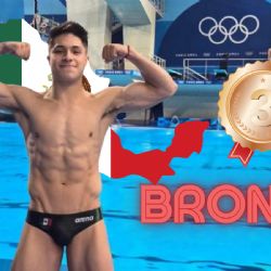 El clavadista Osmar Olvera consigue su SEGUNDA MEDALLA en París 2024